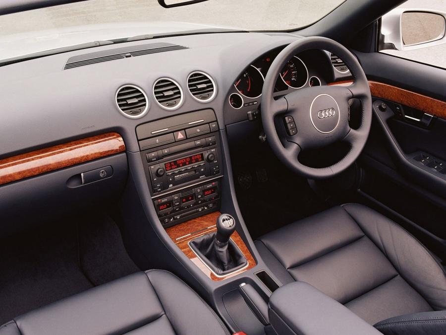Торпедо Audi A4 2.4 Cabriolet (B6,8H) 2001 года  (UK) (фото 4 из 9)
